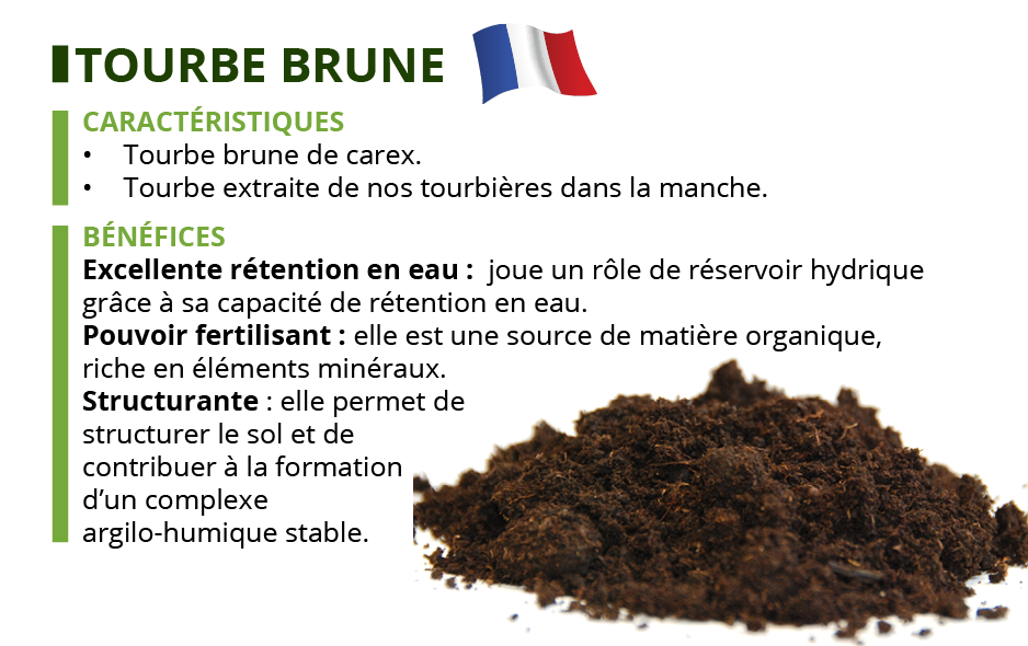 tourbe brune