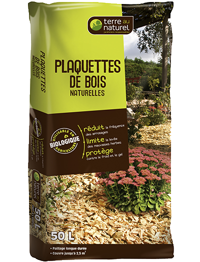 Plaquettes de bois Naturelles sac 60L florentaise